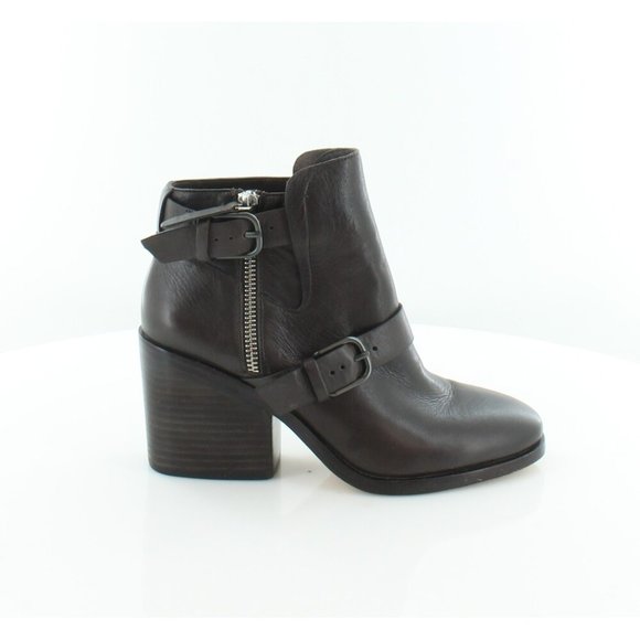 Pour La Victoire Wilson Leather Boots Booties - Picture 1 of 4